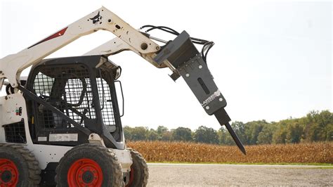 skid steer hydraulic hammers|skid steer concrete breaker.